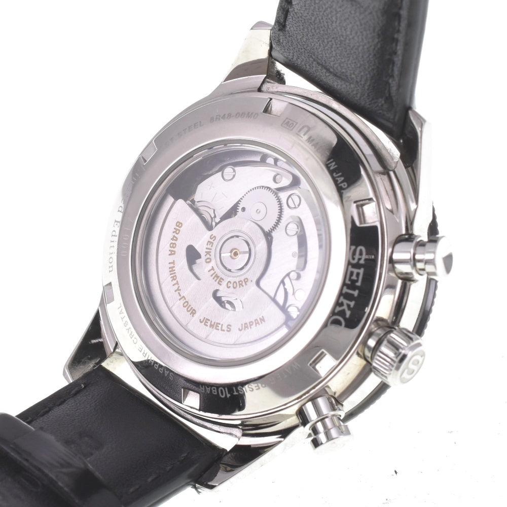 with paper SEIKO Presage Historical Collection SARK015/8R48-00M0 55th Anniversary Silver Dial Automatic Men's
 Watch L#142797