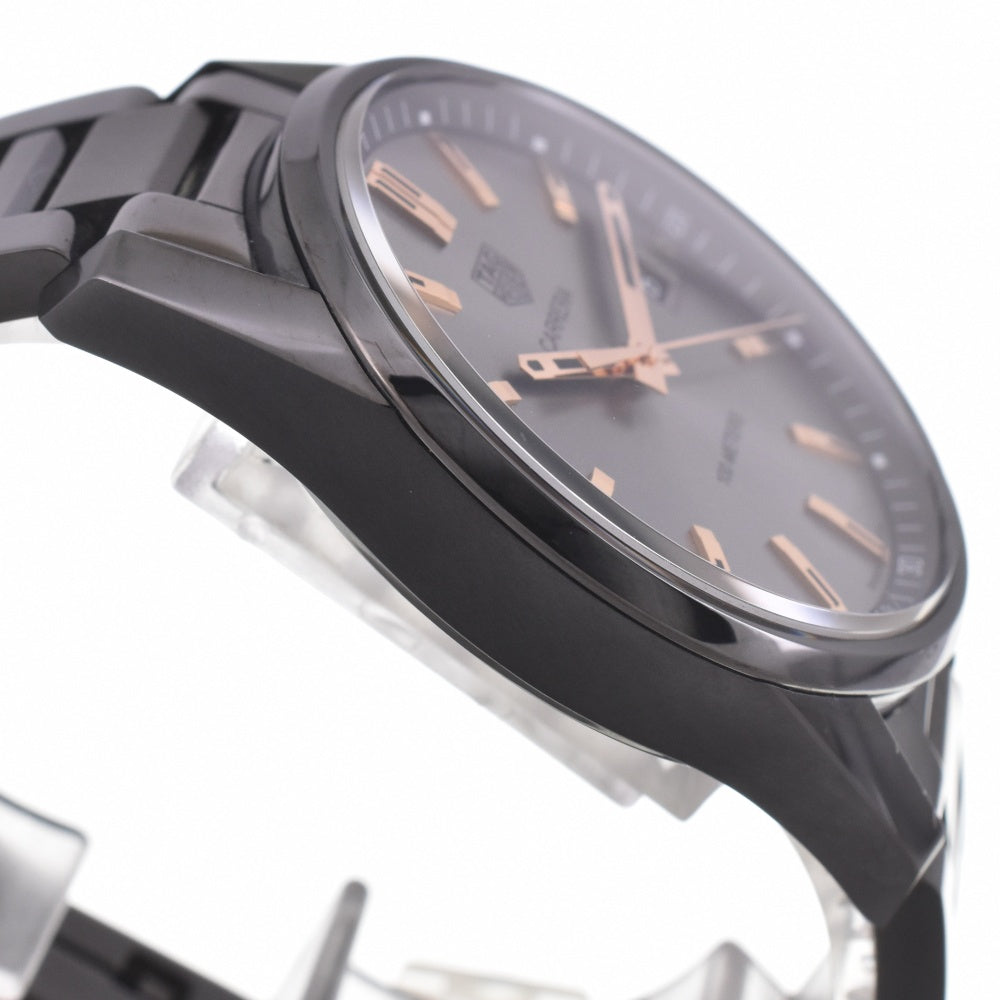 TAG HEUER Carrera WAR1113.BA0602 Date gray Dial Quartz Men's
 Watch K#142799
