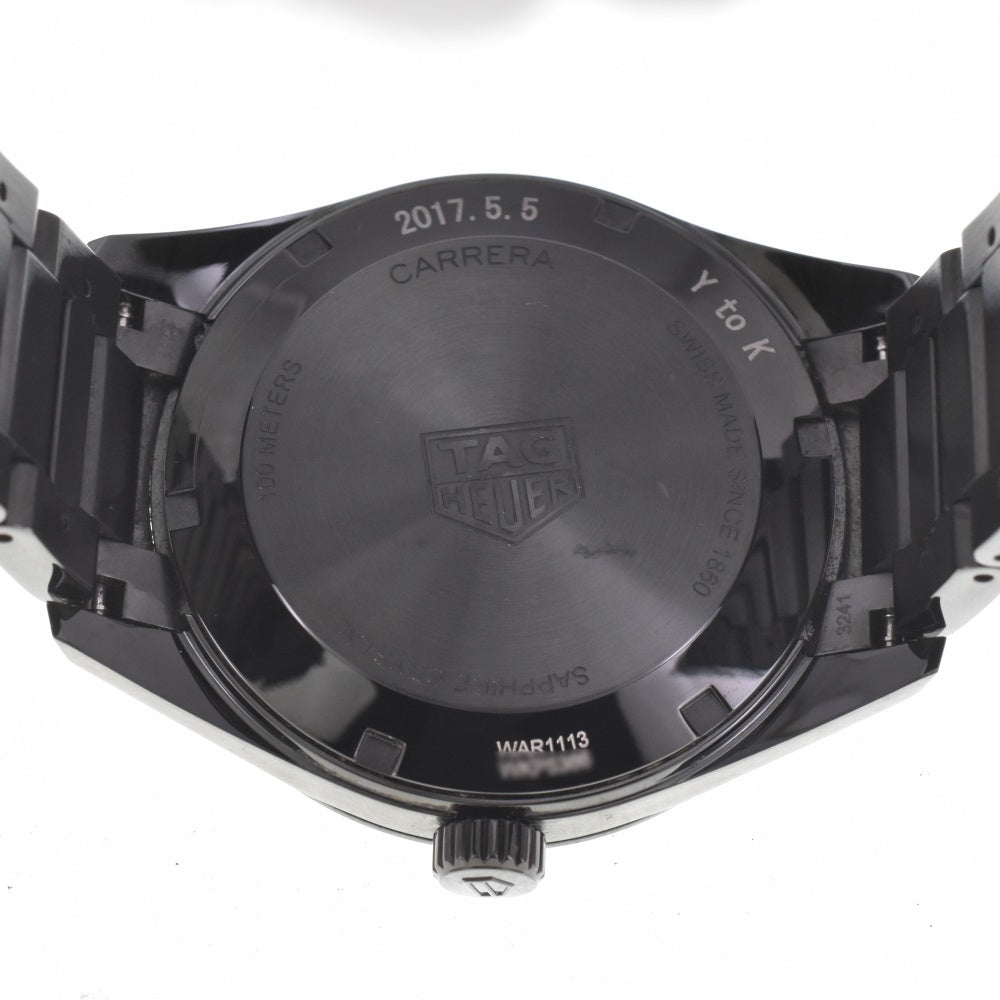 TAG HEUER Carrera WAR1113.BA0602 Date gray Dial Quartz Men's
 Watch K#142799