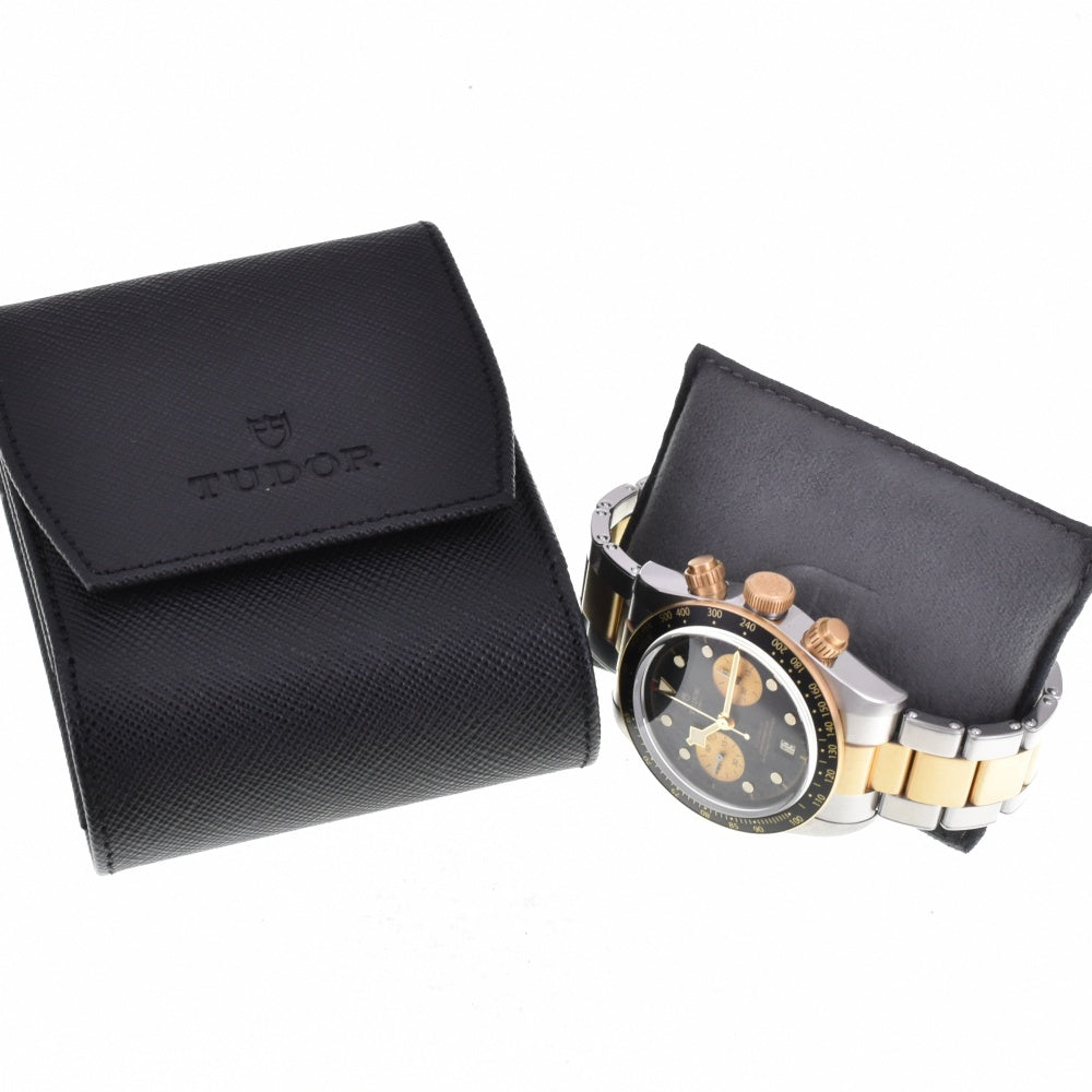 TUDOR Heritage Black Bay 79363N-0001 Chronograph Date Stainless Steel/YG black Dial Automatic Men's
 Watch N#142801