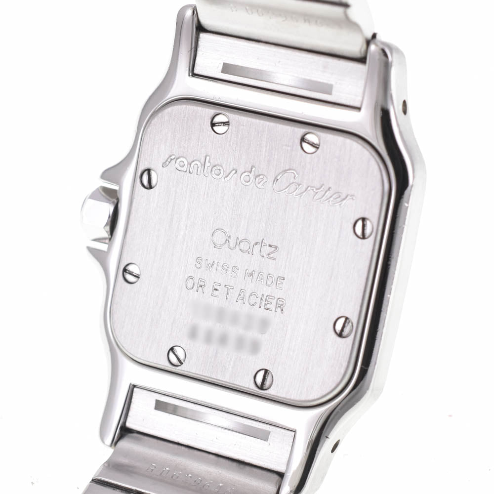 CARTIER Santosgalbe SM W20012C4 Stainless Steel/K18YG beige Dial Quartz Ladies
 Watch L#142810