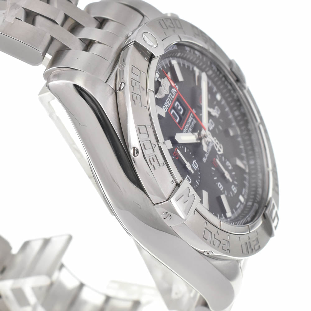 BREITLING Chronomat Blackbird A44360 World Limited 2000 black Dial Automatic Men's
 Watch J#142811