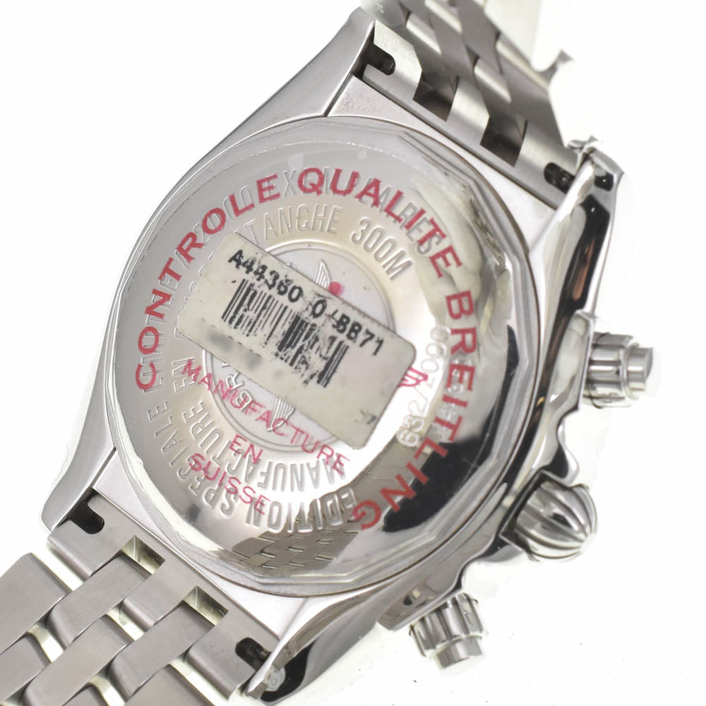 BREITLING Chronomat Blackbird A44360 World Limited 2000 black Dial Automatic Men's
 Watch J#142811