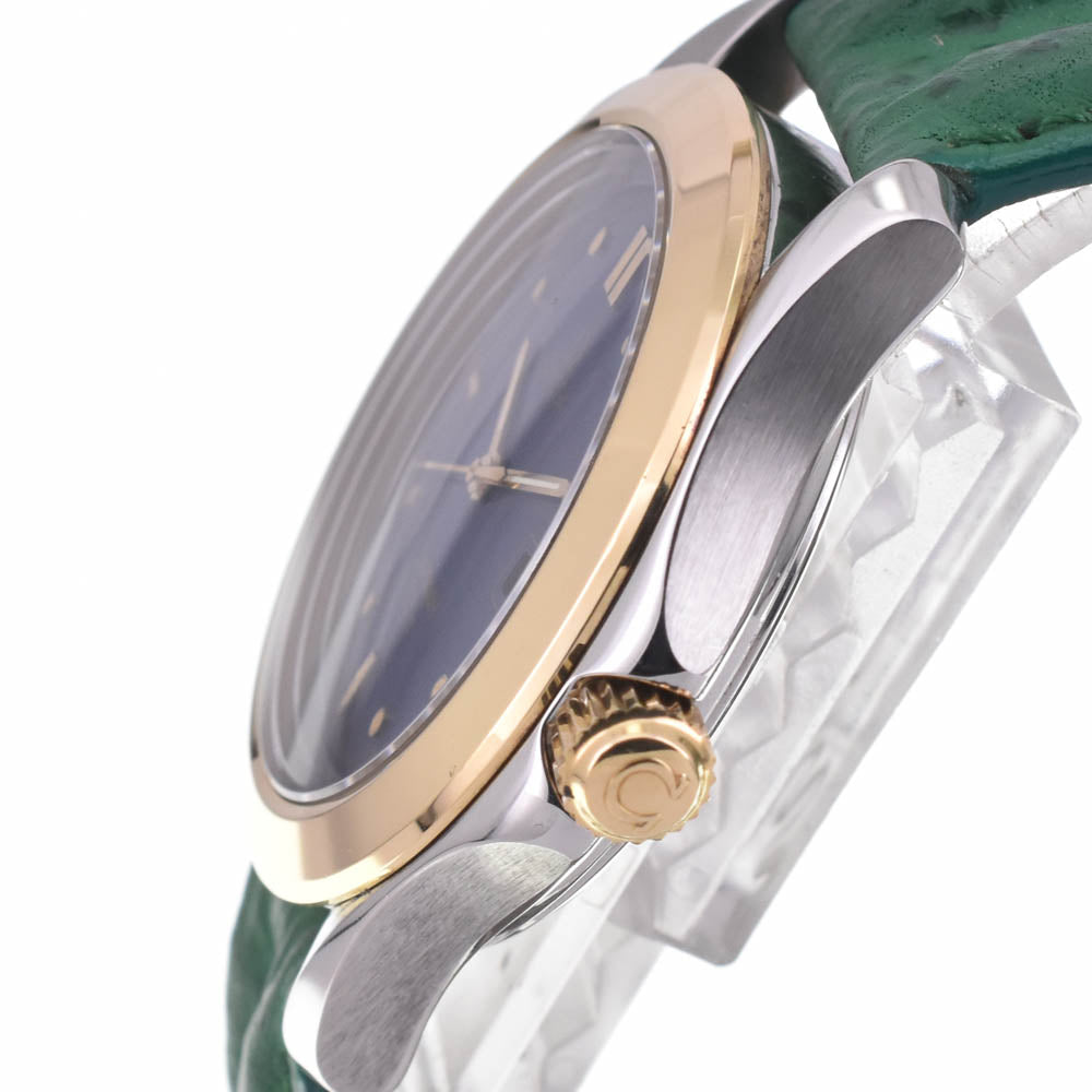 OMEGA Seamaster 120M date 2311.80 K18YG Bezel blue Dial Quartz Men's
 Watch K#142815