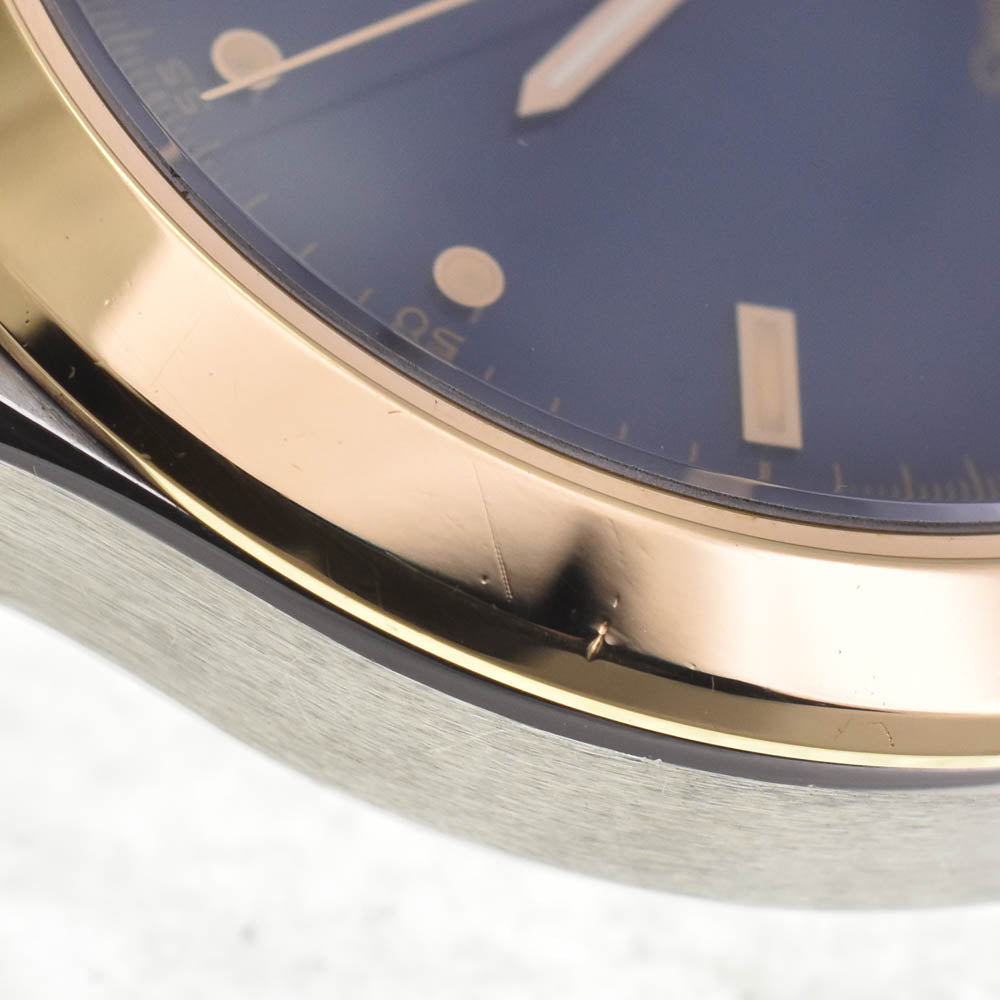 OMEGA Seamaster 120M date 2311.80 K18YG Bezel blue Dial Quartz Men's
 Watch K#142815