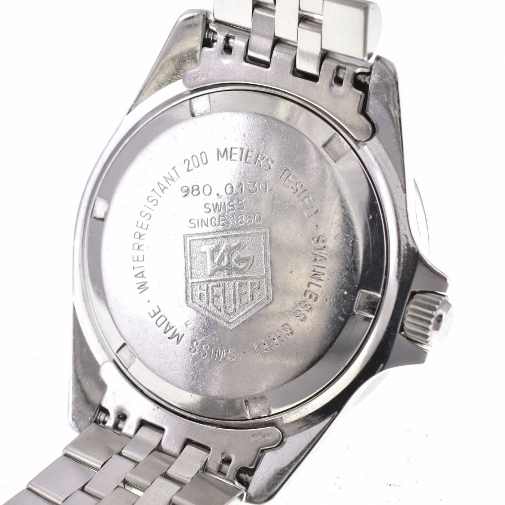 TAG HEUER 1000 Series Professional 200m 980.013N black Dial Quartz Men's
 Watch N#142816