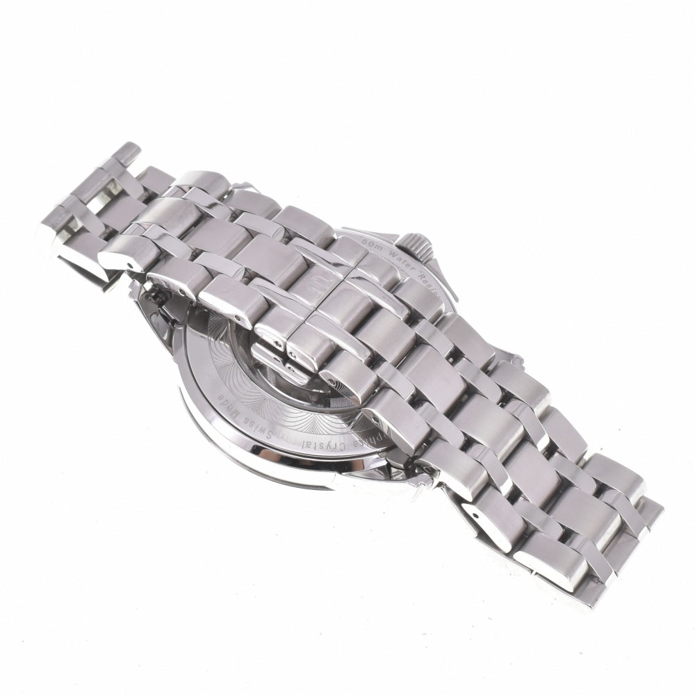 with paper MAURICE LACROIX Pontos Day Date PT6058 Silver Dial Automatic Men's
 Watch K#142817