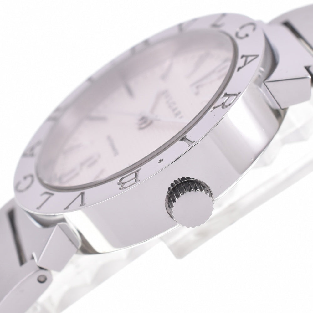 with paper BVLGARI Bvlgari Bvlgari BB33SS AUTO Date Silver Dial Automatic Men's
 Watch K#142819