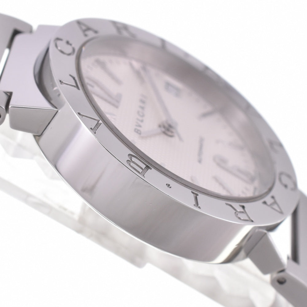 with paper BVLGARI Bvlgari Bvlgari BB33SS AUTO Date Silver Dial Automatic Men's
 Watch K#142819