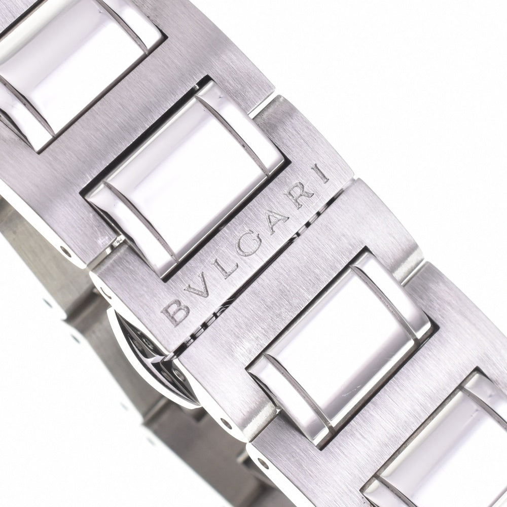 with paper BVLGARI Bvlgari Bvlgari BB33SS AUTO Date Silver Dial Automatic Men's
 Watch K#142819