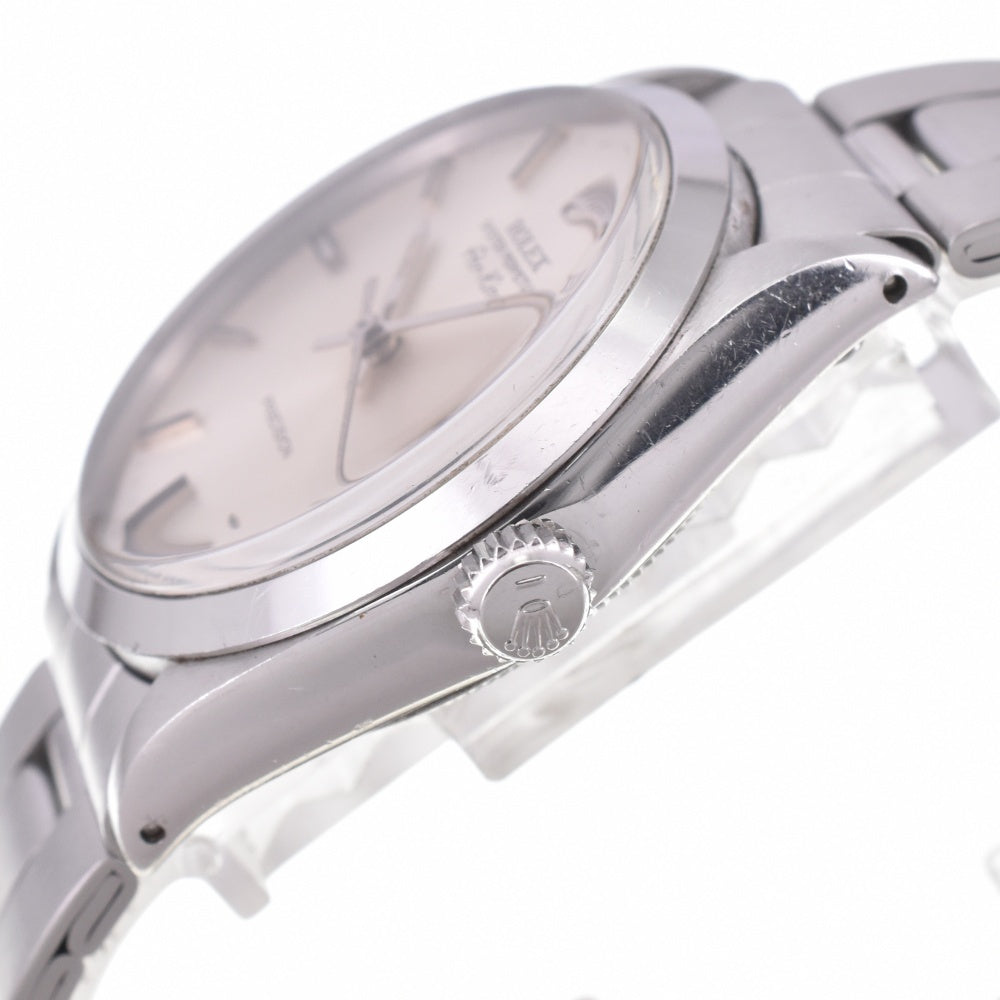 ROLEX Air King Oyster Perpetual 5500 vintage Cal.1520 Silver Dial Automatic Men's
 Watch K#142821
