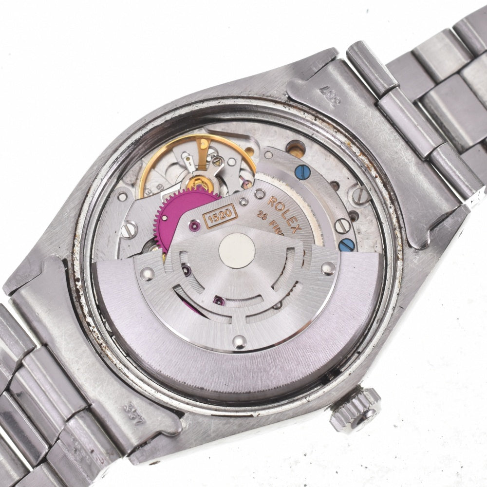 ROLEX Air King Oyster Perpetual 5500 vintage Cal.1520 Silver Dial Automatic Men's
 Watch K#142821