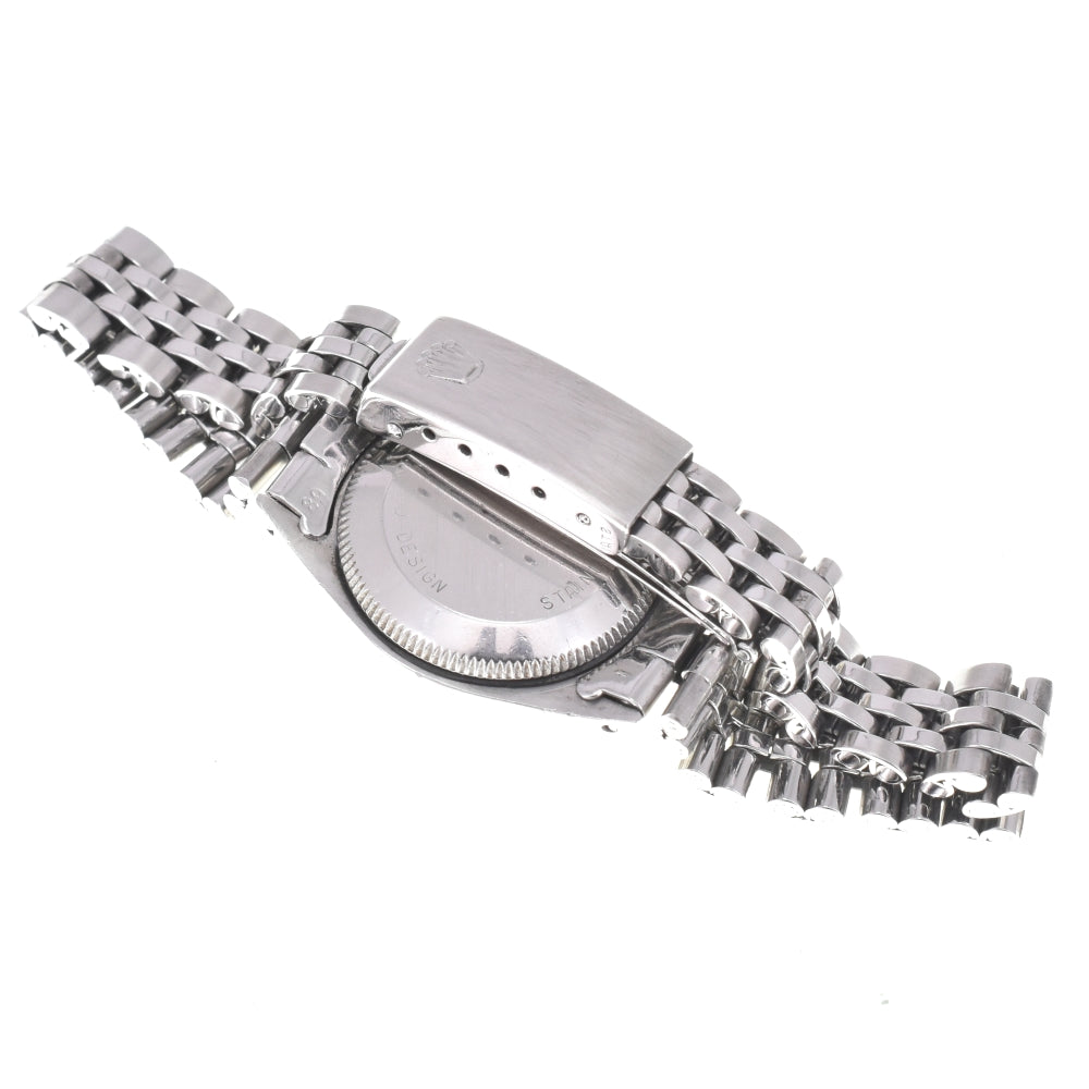 ROLEX Oyster perpetual date 6517 vintage WG bezel Cal.1161 Silver Dial Automatic Ladies
 Watch N#142829