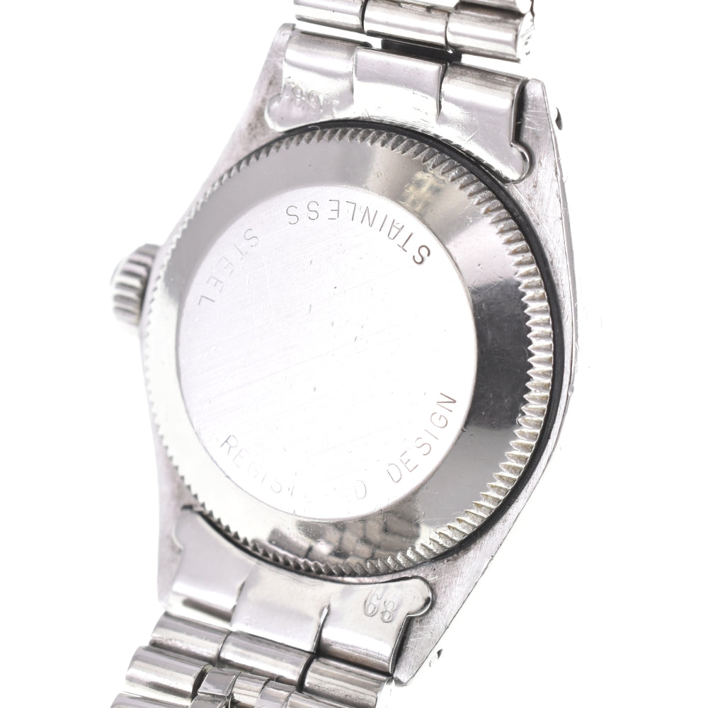 ROLEX Oyster perpetual date 6517 vintage WG bezel Cal.1161 Silver Dial Automatic Ladies
 Watch N#142829