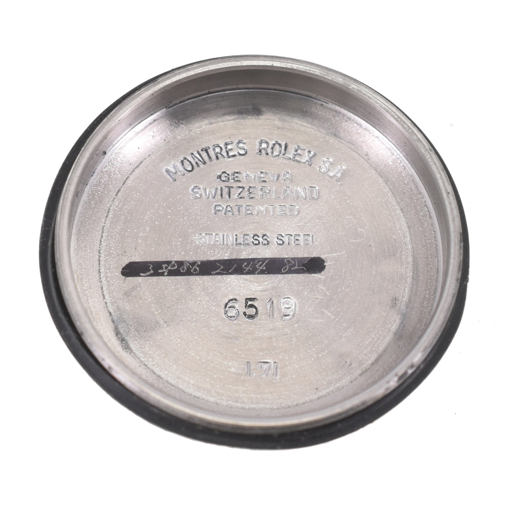 ROLEX Oyster perpetual date 6517 vintage WG bezel Cal.1161 Silver Dial Automatic Ladies
 Watch N#142829