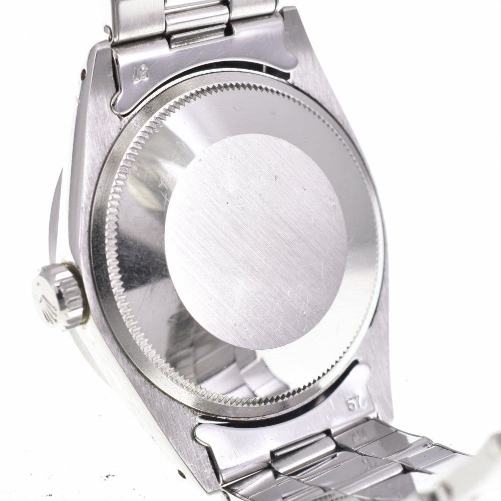 ROLEX Oyster perpetual date 1501 vintage Finely Engine Turned Bezel Silver Dial Automatic Men's
 Watch M#142831