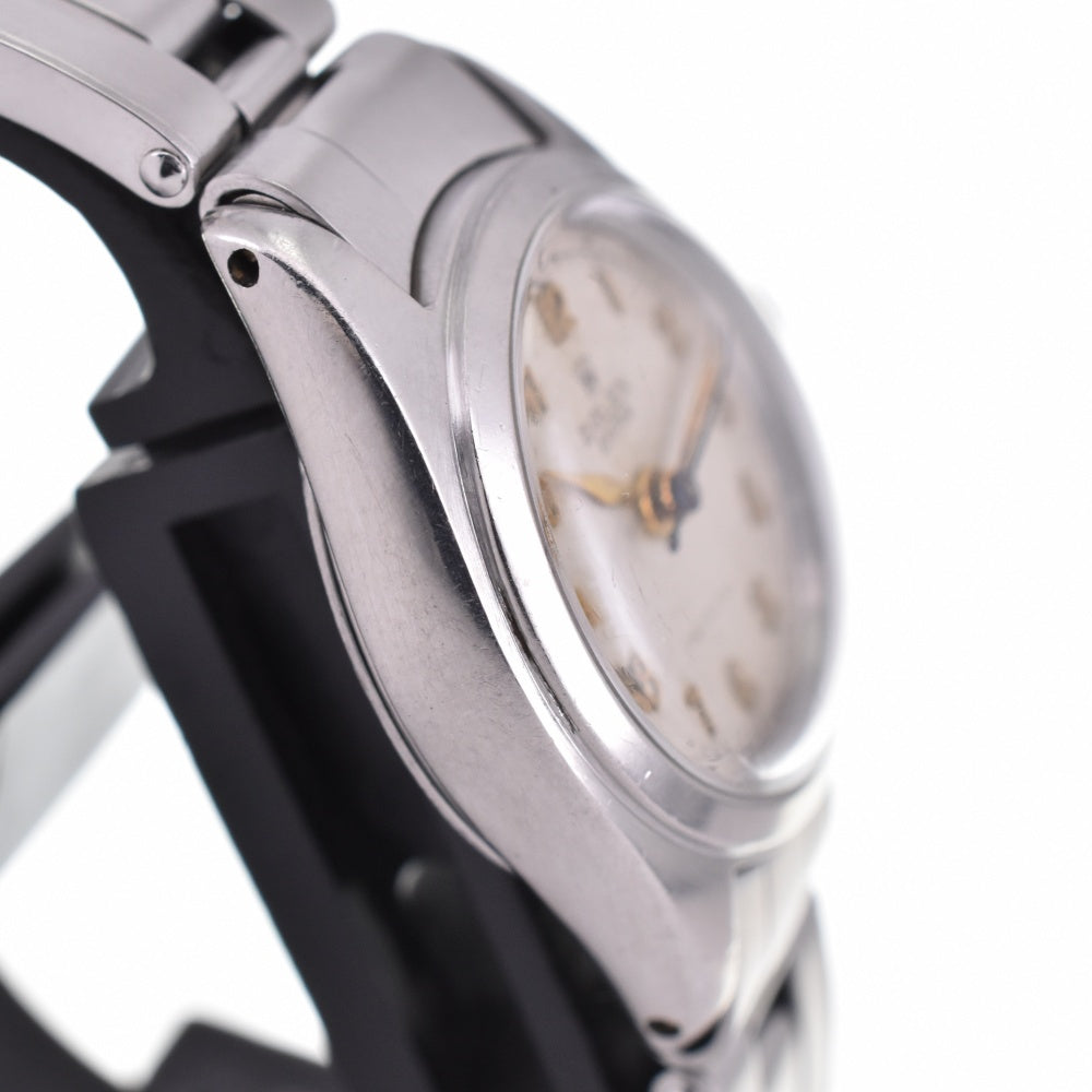 ROLEX Oyster Precision 5004 vintage Silver Dial Hand Winding Ladies
 Watch O#142833