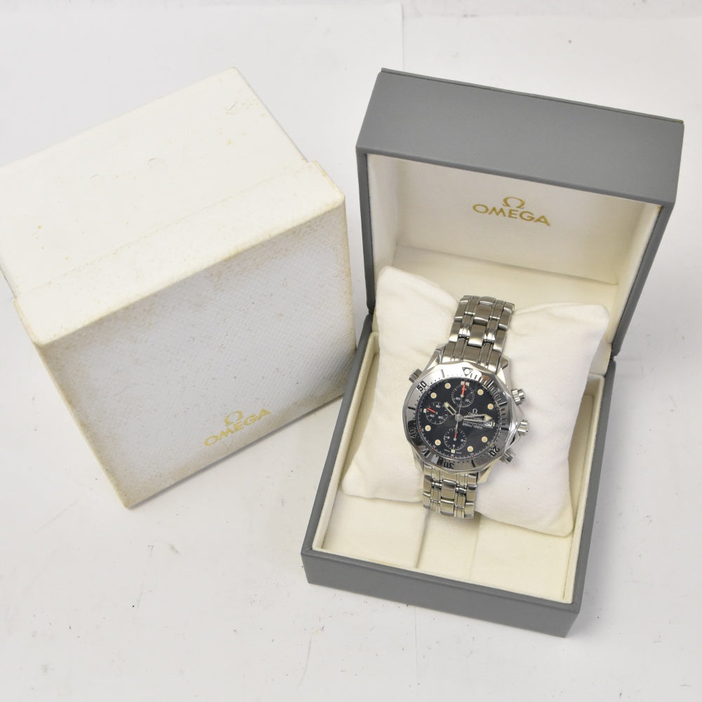 OMEGA Seamaster 300M 2598.80 Chronograph Date blue Dial Automatic Men's
 Watch K#142836