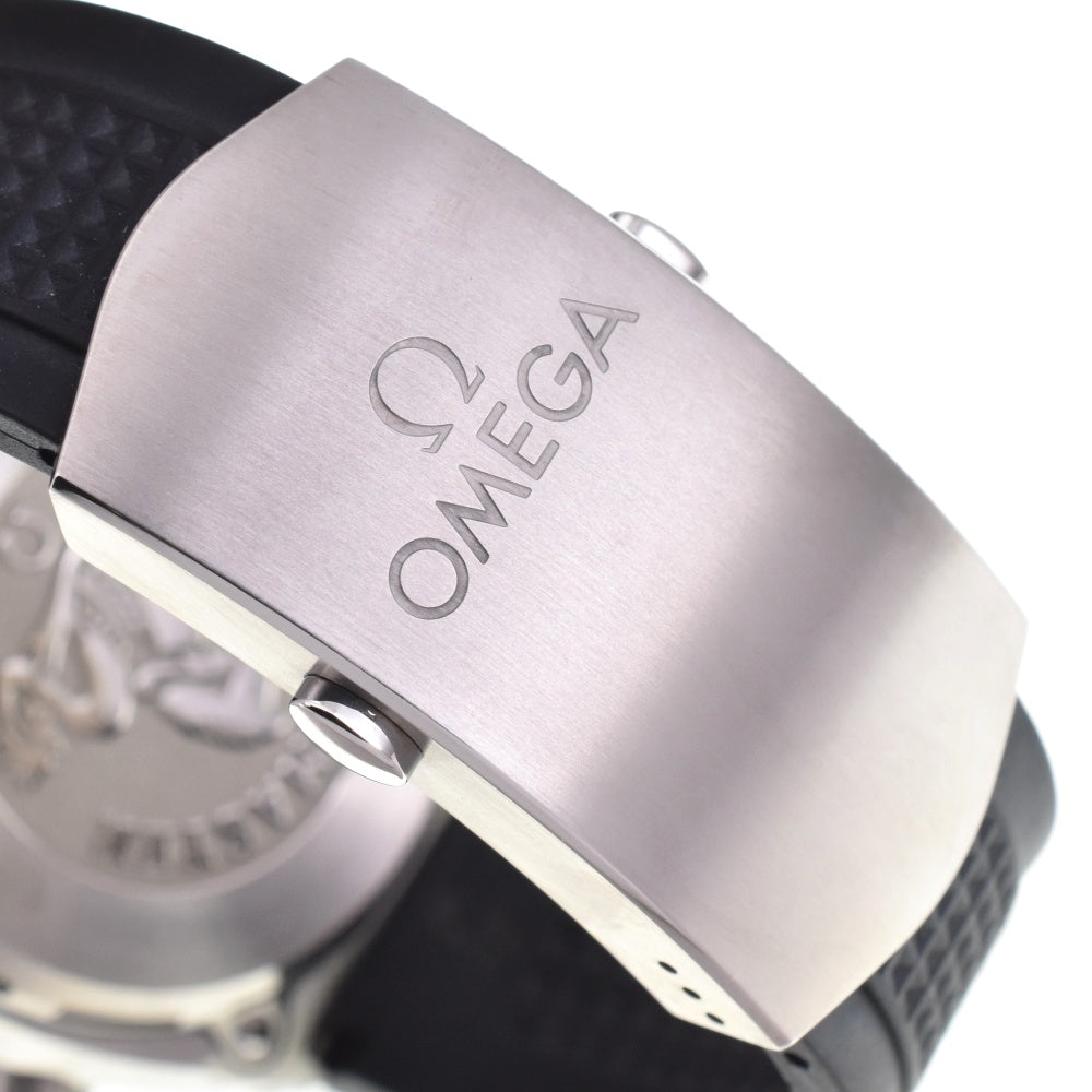 with paper OMEGA Speedmaster Space Master Z-33 325.92.43.79.01.001 Anadigi notation black Dial Quartz Men's
 Watch N#142843