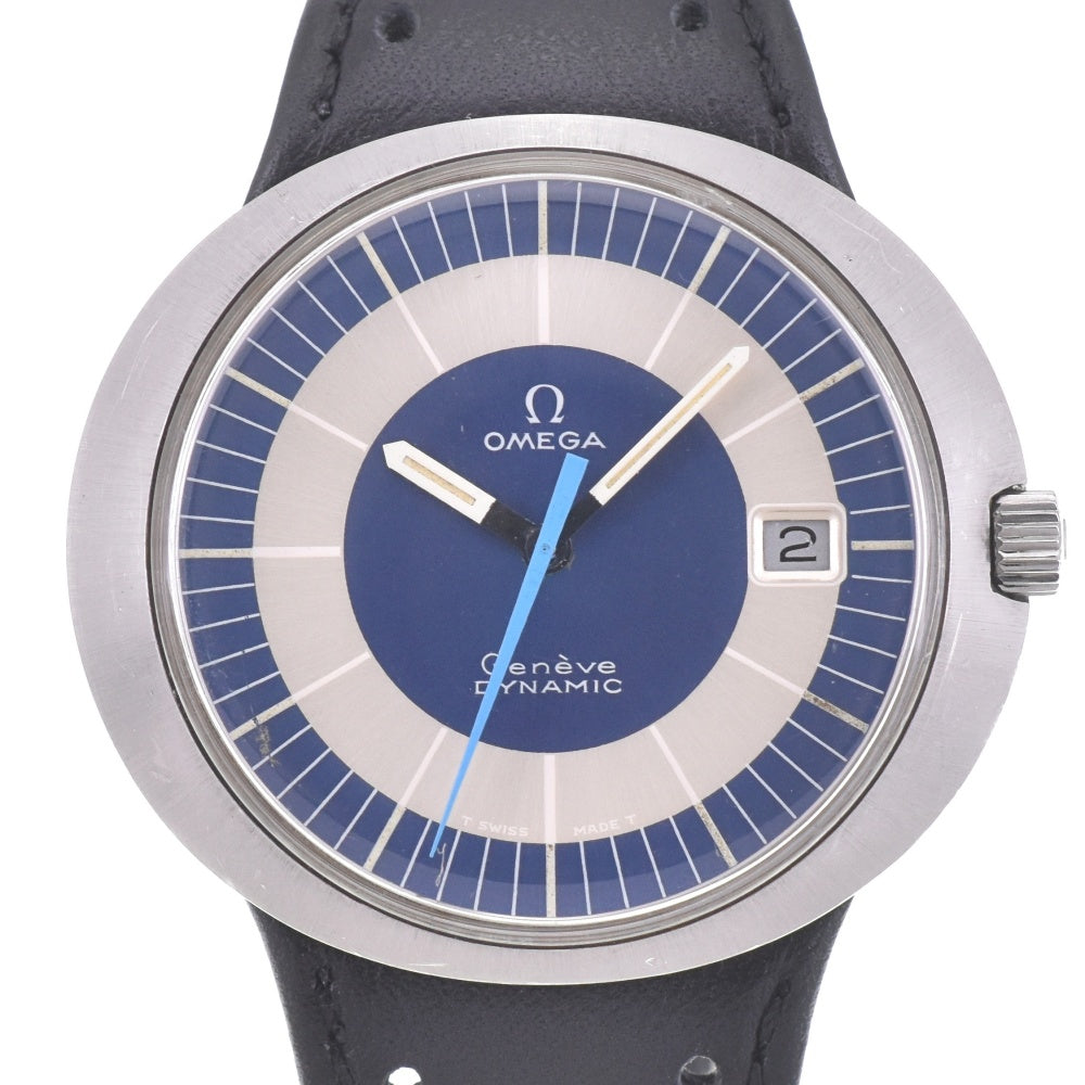 OMEGA Geneva Dynamic 166.039 TOOL.107 Silver / Blue Dial Hand Winding Men's
 Watch L#142844