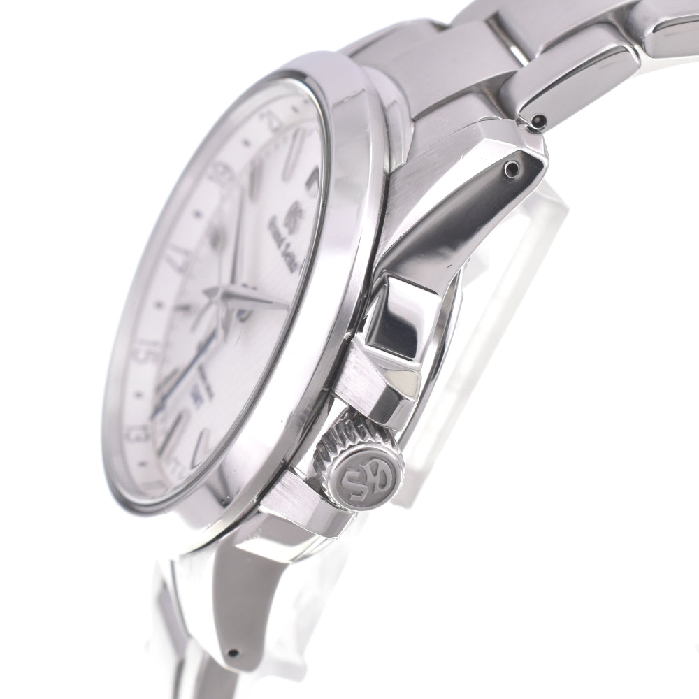 with paper SEIKO Grand Seiko SBGE209/9R66-0AE0 Power Reserve Date GMT white Dial Spring drive Men's
 Watch K#142847