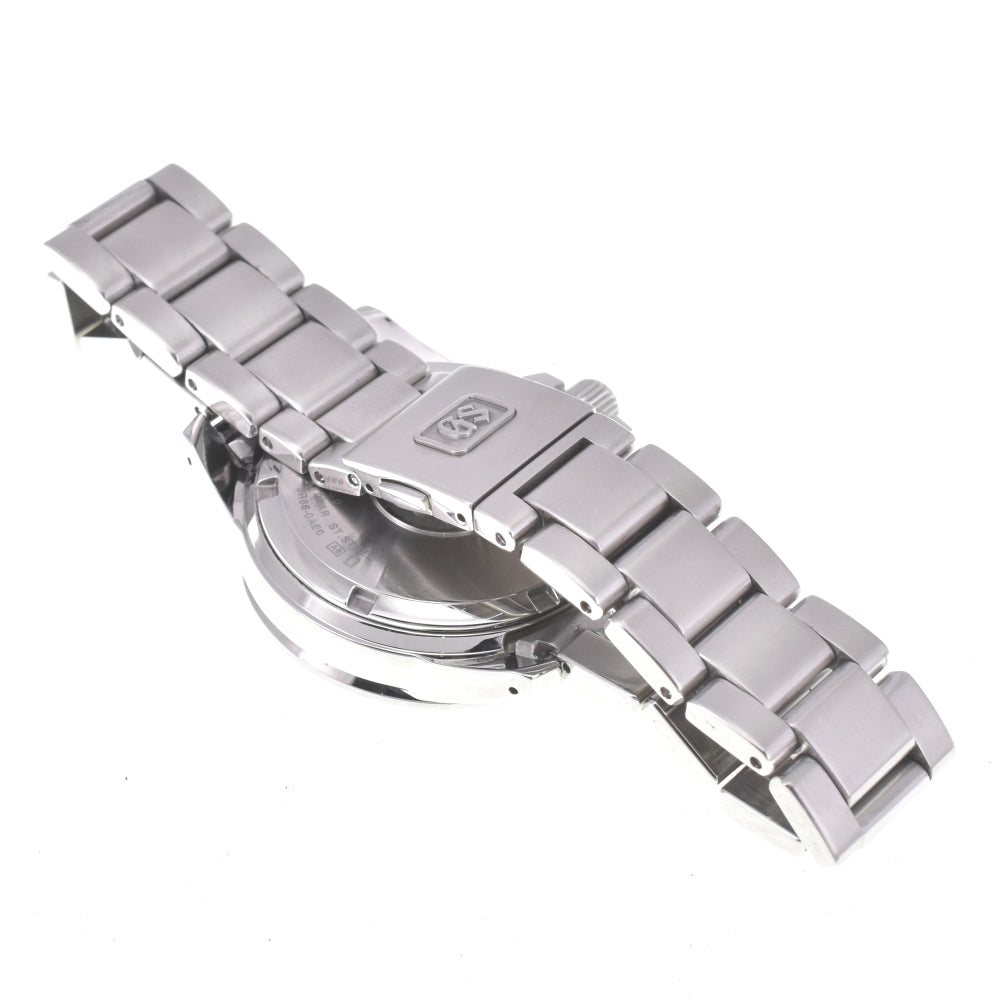 with paper SEIKO Grand Seiko SBGE209/9R66-0AE0 Power Reserve Date GMT white Dial Spring drive Men's
 Watch K#142847