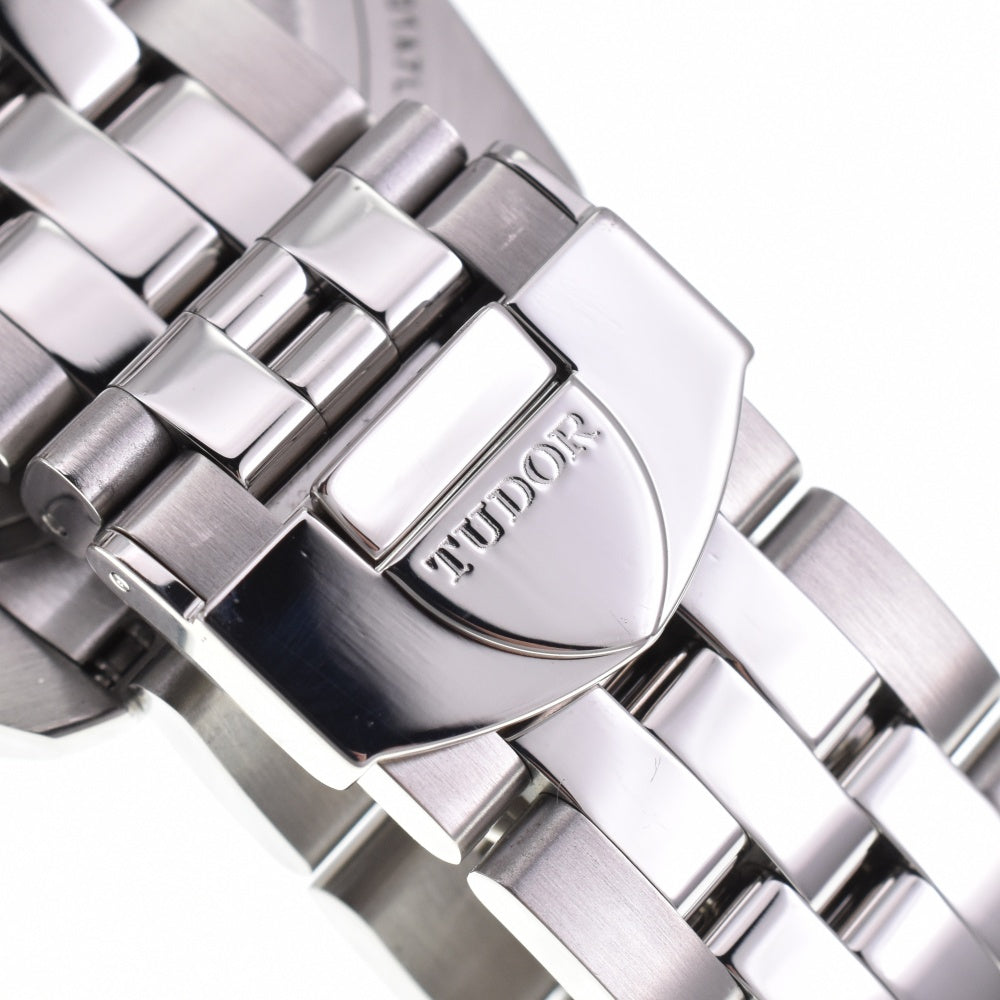 with paper TUDOR Glamor Double Date 57100 Small second black Dial Automatic Men's
 Watch N#142850