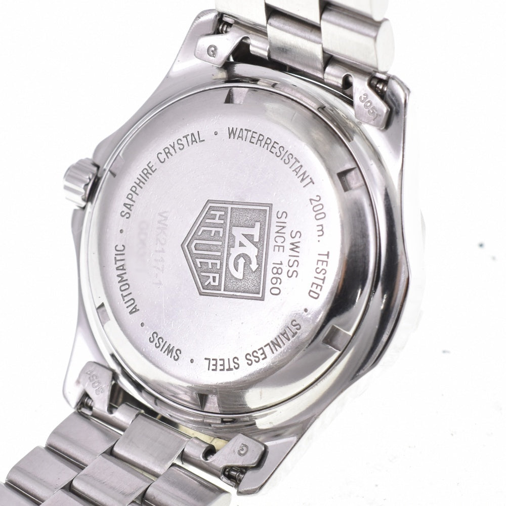 TAG HEUER 2000 series WK2117-1 Date blue Dial Automatic Men's
 Watch M#142852