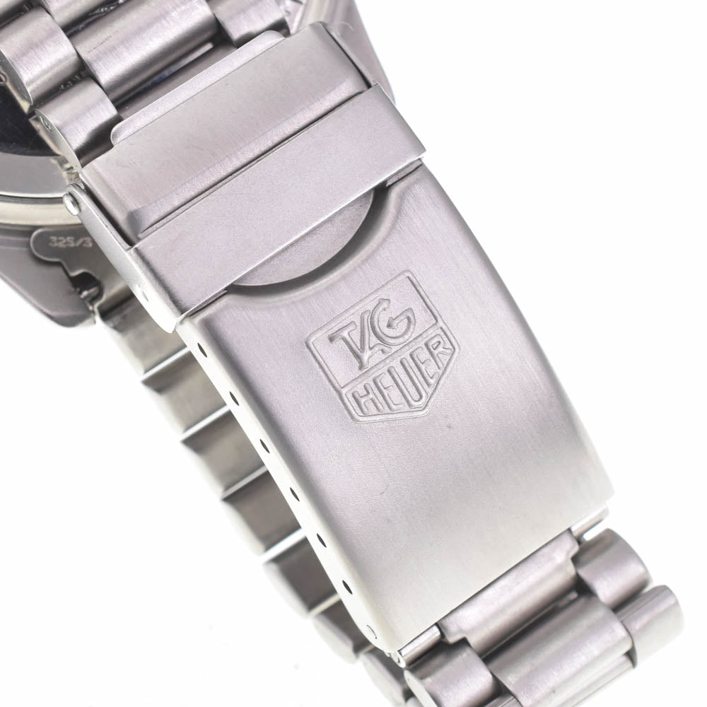 TAG HEUER 2000 Series Professional 273.006/1 vintage Chronograph Date Black / Silver Dial Quartz Men's
 Watch L#142853
