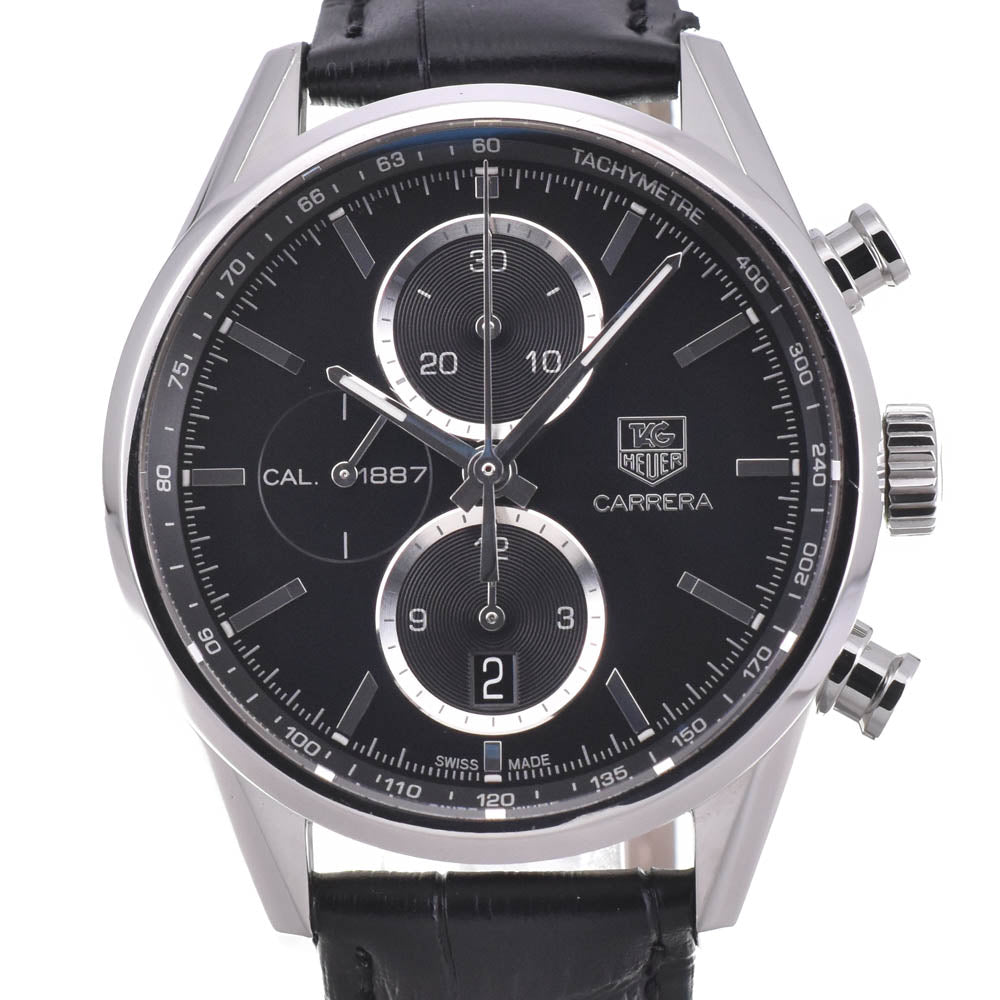 TAG HEUER Carrera Caliber 1887 CAR2110-3 Chronograph Date black Dial Automatic Men's
 Watch M#142856