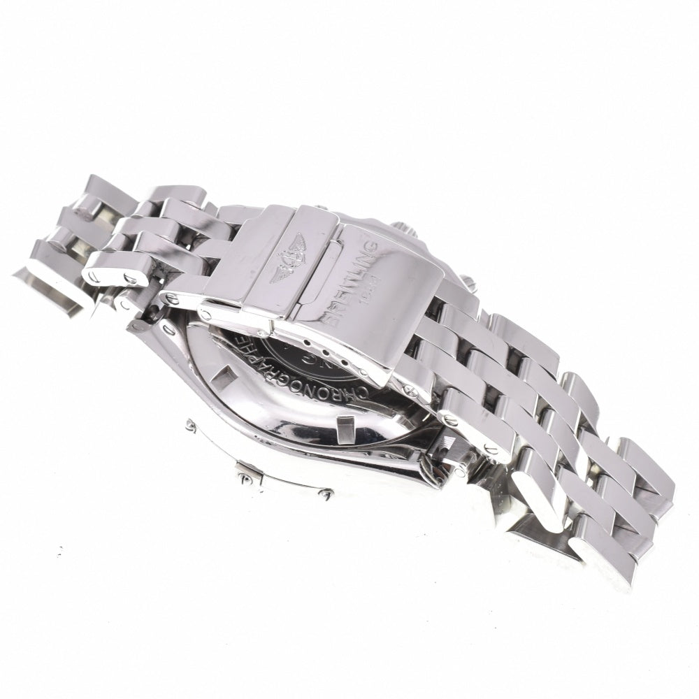 BREITLING Cross wind A13055 Chronograph Date blue Dial Automatic Men's
 Watch N#142858