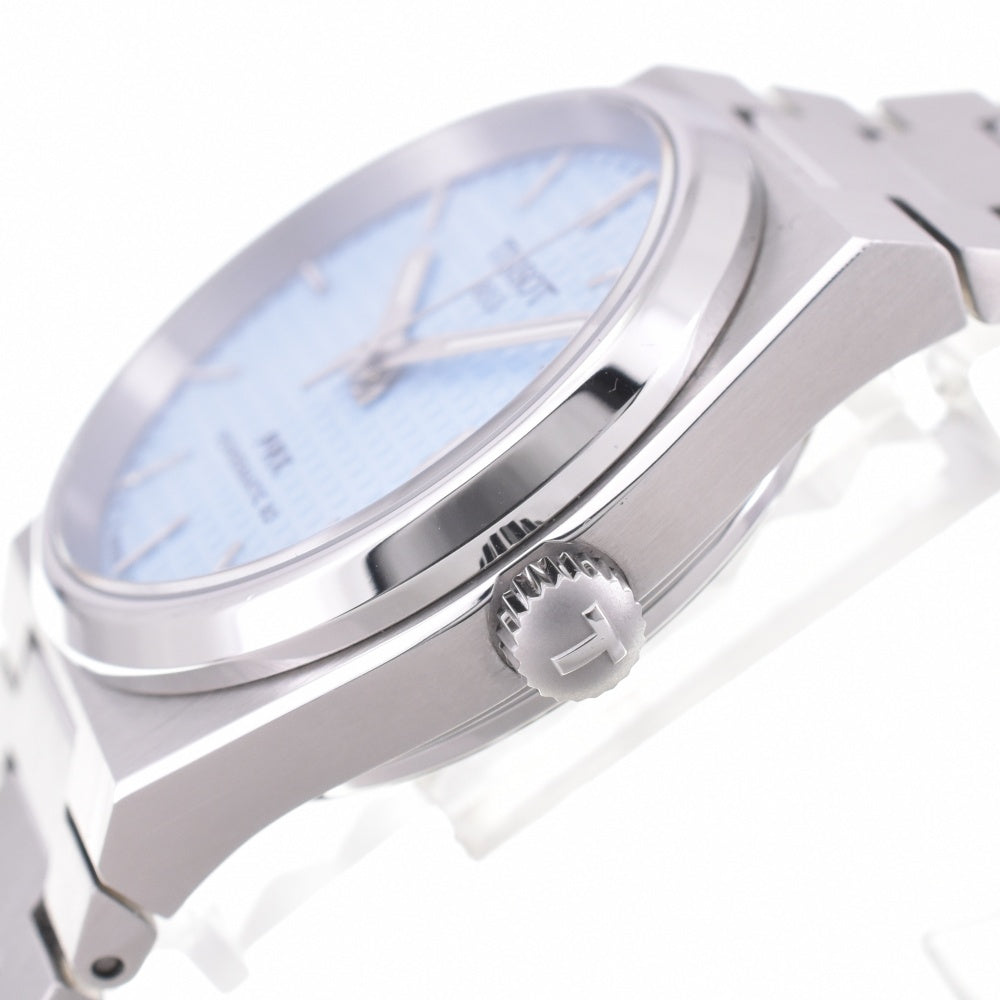 with paper TISSOT PRX T137.207.11.351.00 Powermatic 80 Ice blue Dial Automatic Unisex
 Watch K#142865