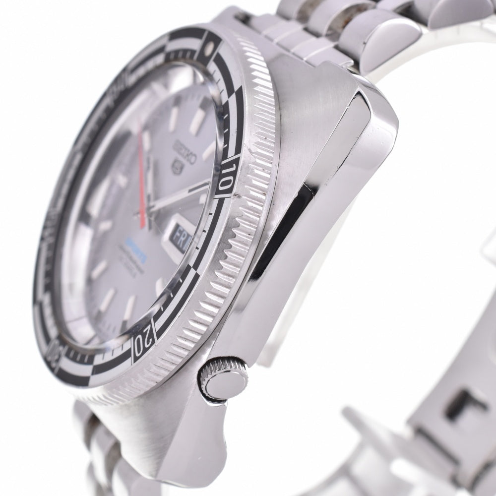 SEIKO 5 sports SBSS013/7S36-0070 Day date Silver Dial Automatic Men's
 Watch N#142868