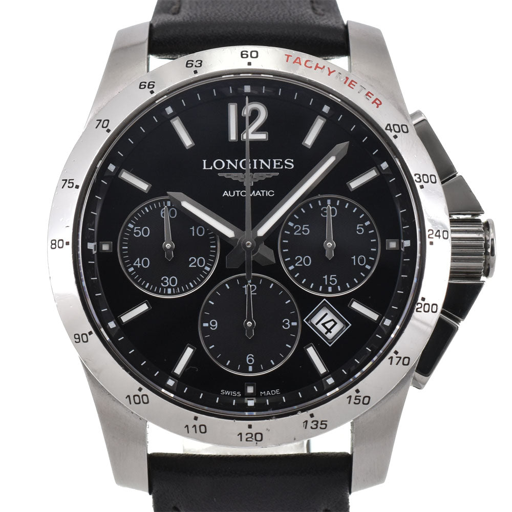 LONGINES Hydro Conquest L2.743.4 Chronograph Date black Dial Automatic Men's
 Watch R#142871
