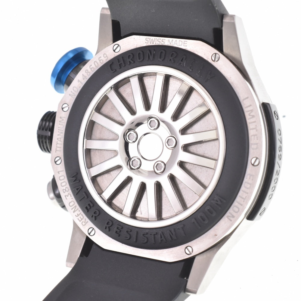 with paper EDOX Chronorally BMW M Motorsport Limited Edition 38001-TINNBU-BN Silver / Black Dial Quartz Men's
 Watch K#142872