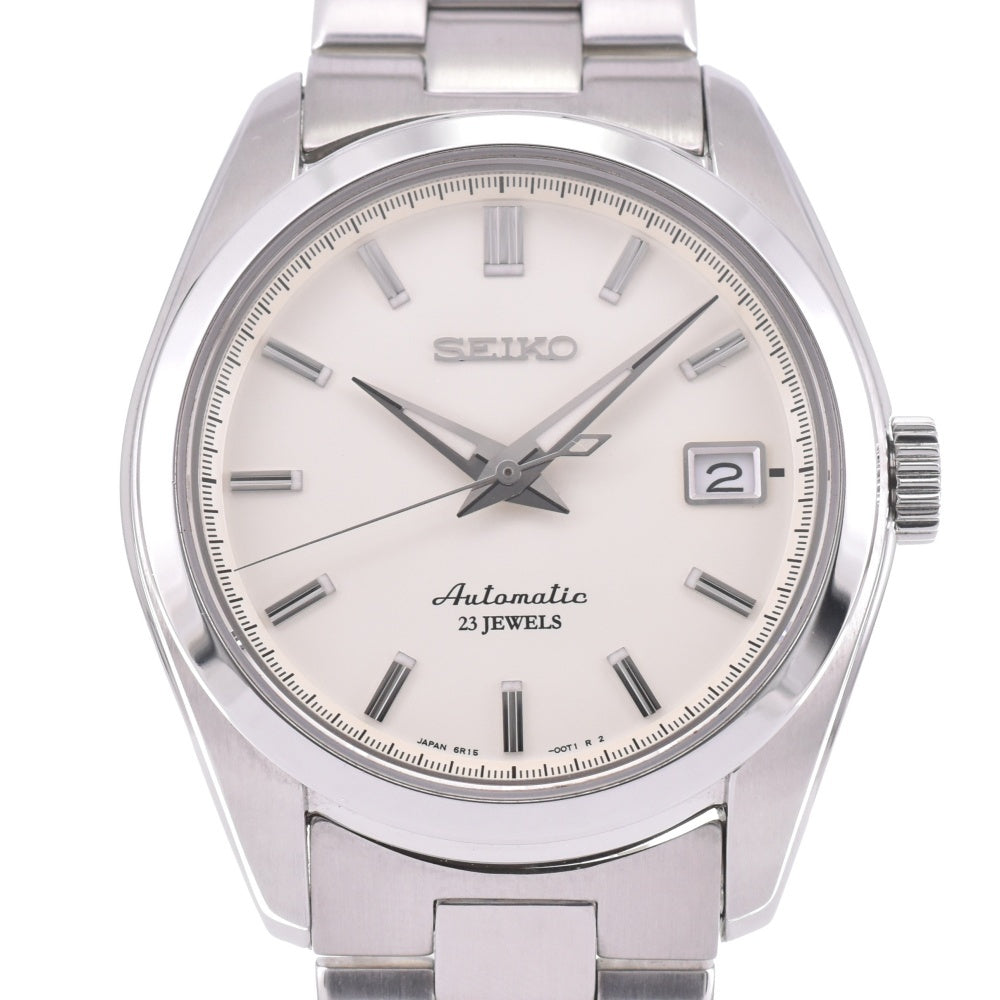 SEIKO mechanical SARB035/6R15-00C1 Date see-through back Silver Dial Automatic Men's
 Watch K#142874