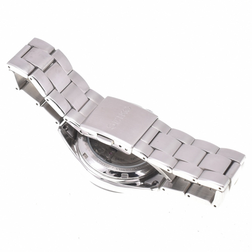 SEIKO mechanical SARB035/6R15-00C1 Date see-through back Silver Dial Automatic Men's
 Watch K#142874