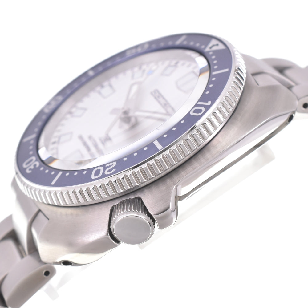 with paper SEIKO prospex mechanical divers SBDC169/6R35-02A0 Save the Ocean Silver (Glacier) Dial Automatic Men's
 Watch K#142875