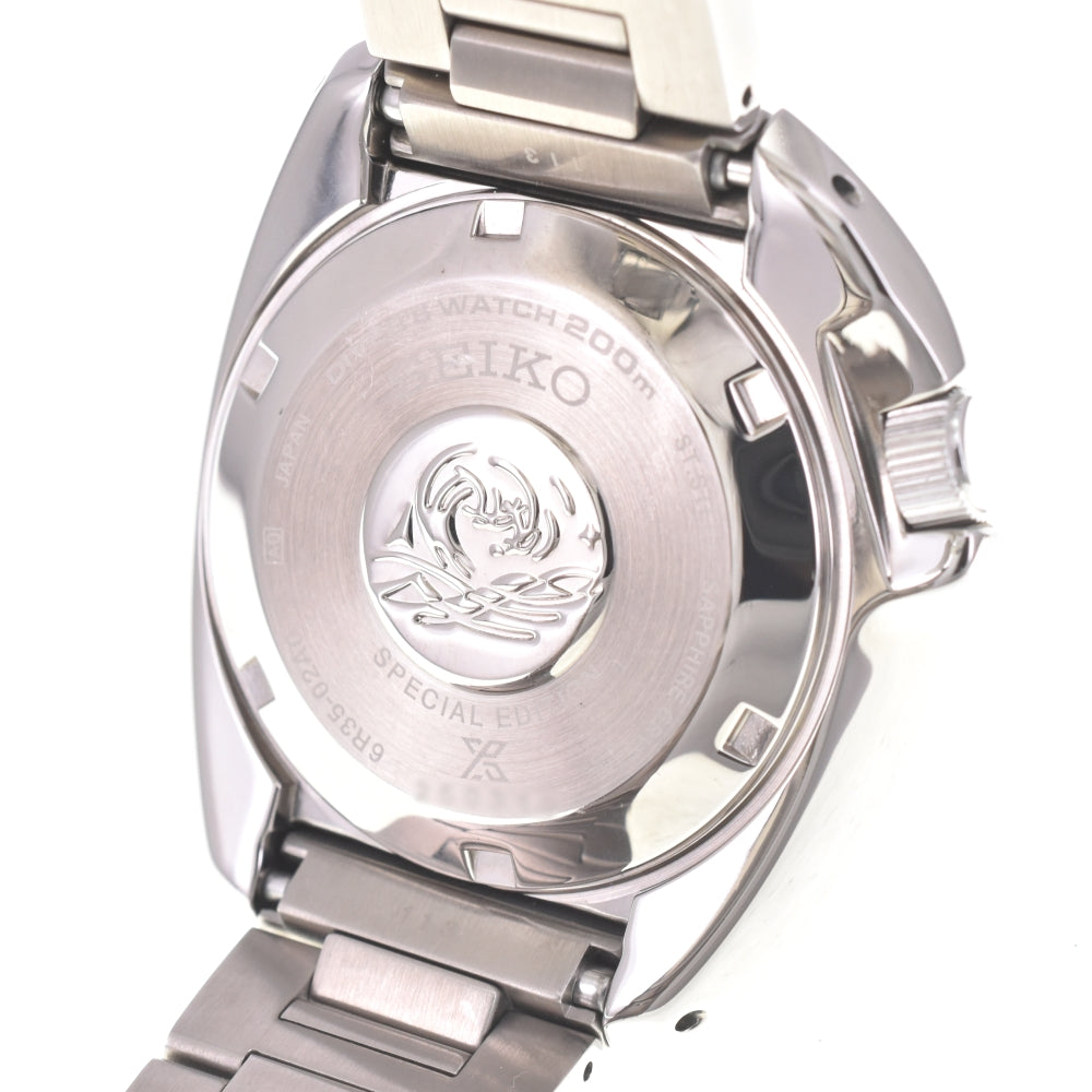 with paper SEIKO prospex mechanical divers SBDC169/6R35-02A0 Save the Ocean Silver (Glacier) Dial Automatic Men's
 Watch K#142875