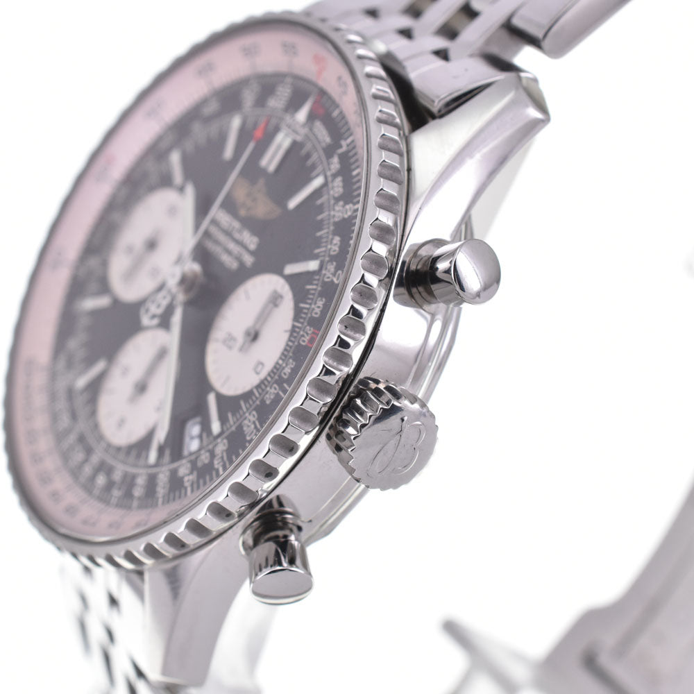 BREITLING Navi timer A23322 Chronograph Date Black / Silver Dial Automatic Men's
 Watch Q#142887