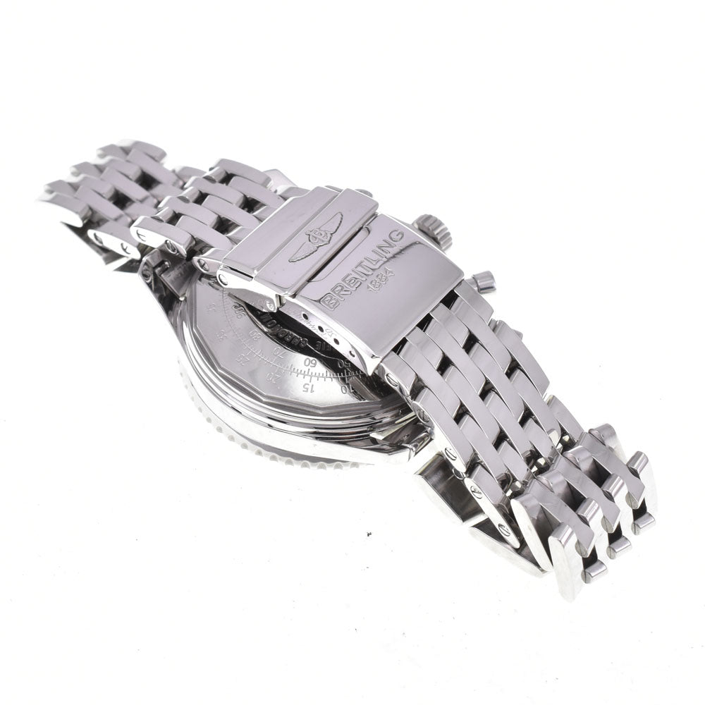 BREITLING Navi timer A23322 Chronograph Date Black / Silver Dial Automatic Men's
 Watch Q#142887