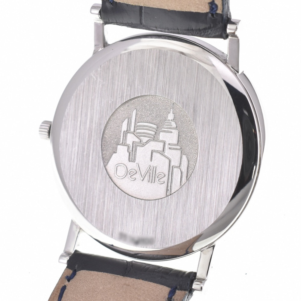 OMEGA De Ville Date Stainless Steel Silver Dial Quartz Men's
 Watch L#142878