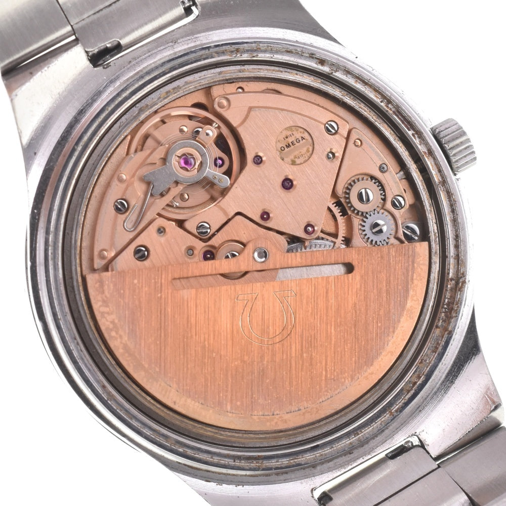 OMEGA Geneva Date 166.0173 vintage Cal.1012 Silver Dial Automatic Men's
 Watch L#142884