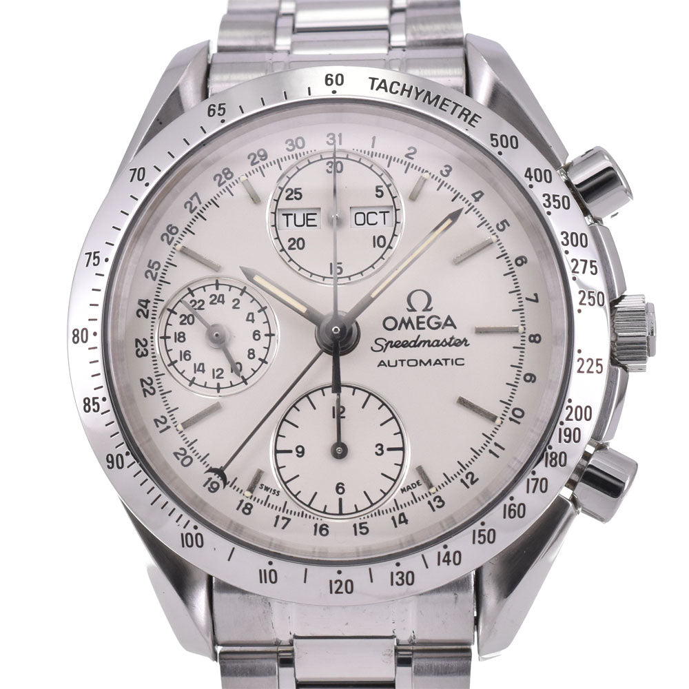 OMEGA Speedmaster 3521.30 Triple calendar chronograph Silver Dial Automatic Men's
 Watch Q#142886