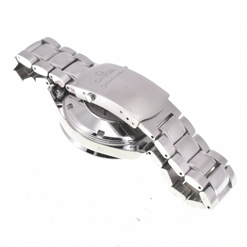 with paper OMEGA Speedmaster 3221.30 Triple calendar chronograph Silver Dial Automatic Men's
 Watch L#142889