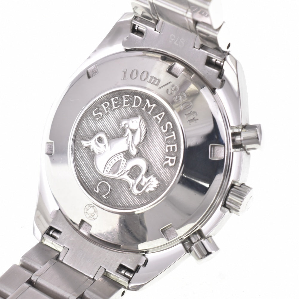 with paper OMEGA Speedmaster 3221.30 Triple calendar chronograph Silver Dial Automatic Men's
 Watch L#142889