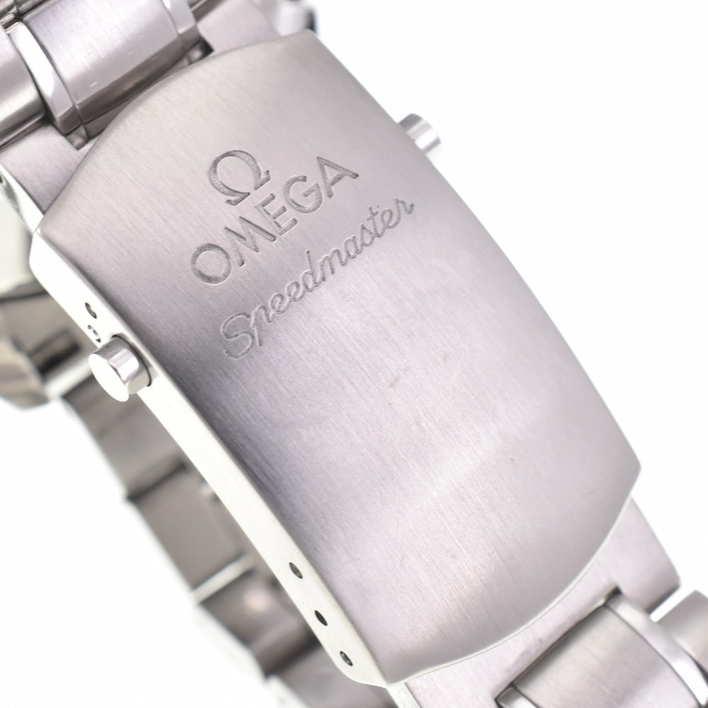 with paper OMEGA Speedmaster 3221.30 Triple calendar chronograph Silver Dial Automatic Men's
 Watch L#142889