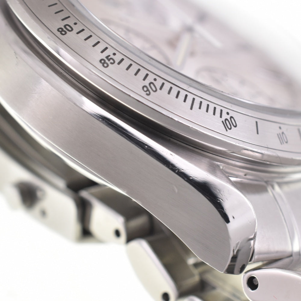 with paper OMEGA Speedmaster 3221.30 Triple calendar chronograph Silver Dial Automatic Men's
 Watch L#142889