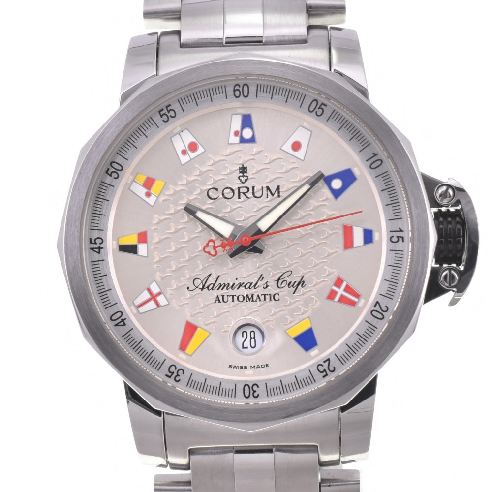CORUM Admiral's Cup Trophy 41 082.830.20 Silver Dial Automatic Men's
 Watch L#142891