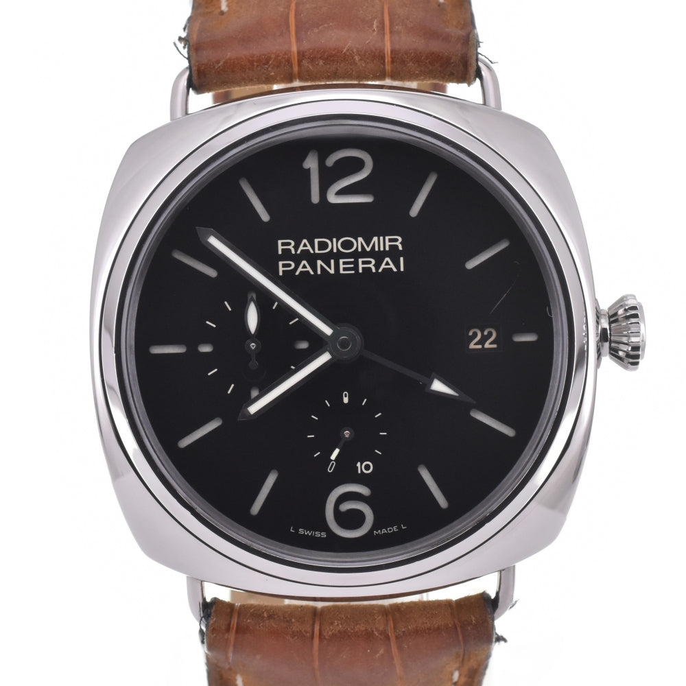 with paper PANERAI Radiomir 10 Days GMT PAM00323 black Dial Automatic Men's
 Watch L#142893